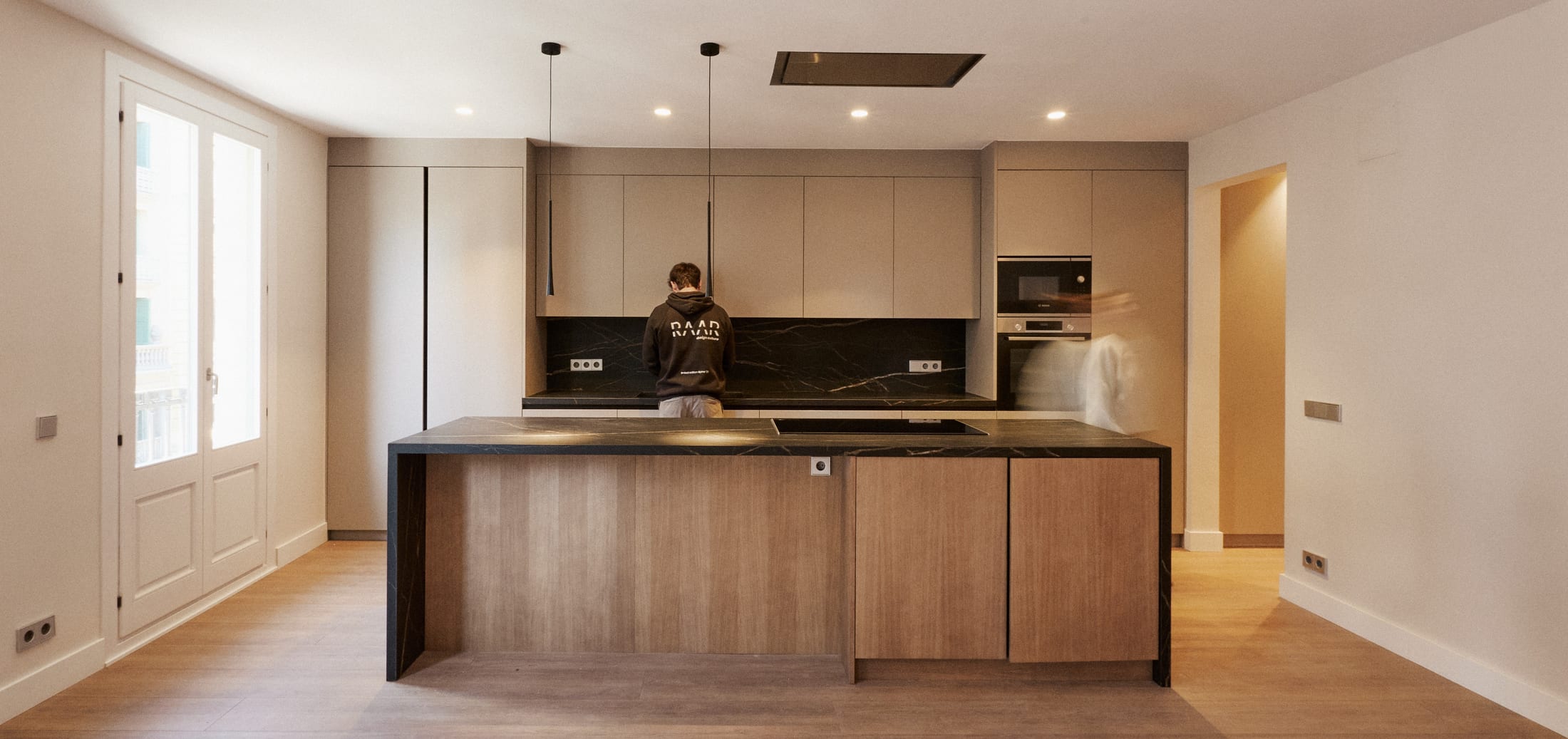 Cocina abierta