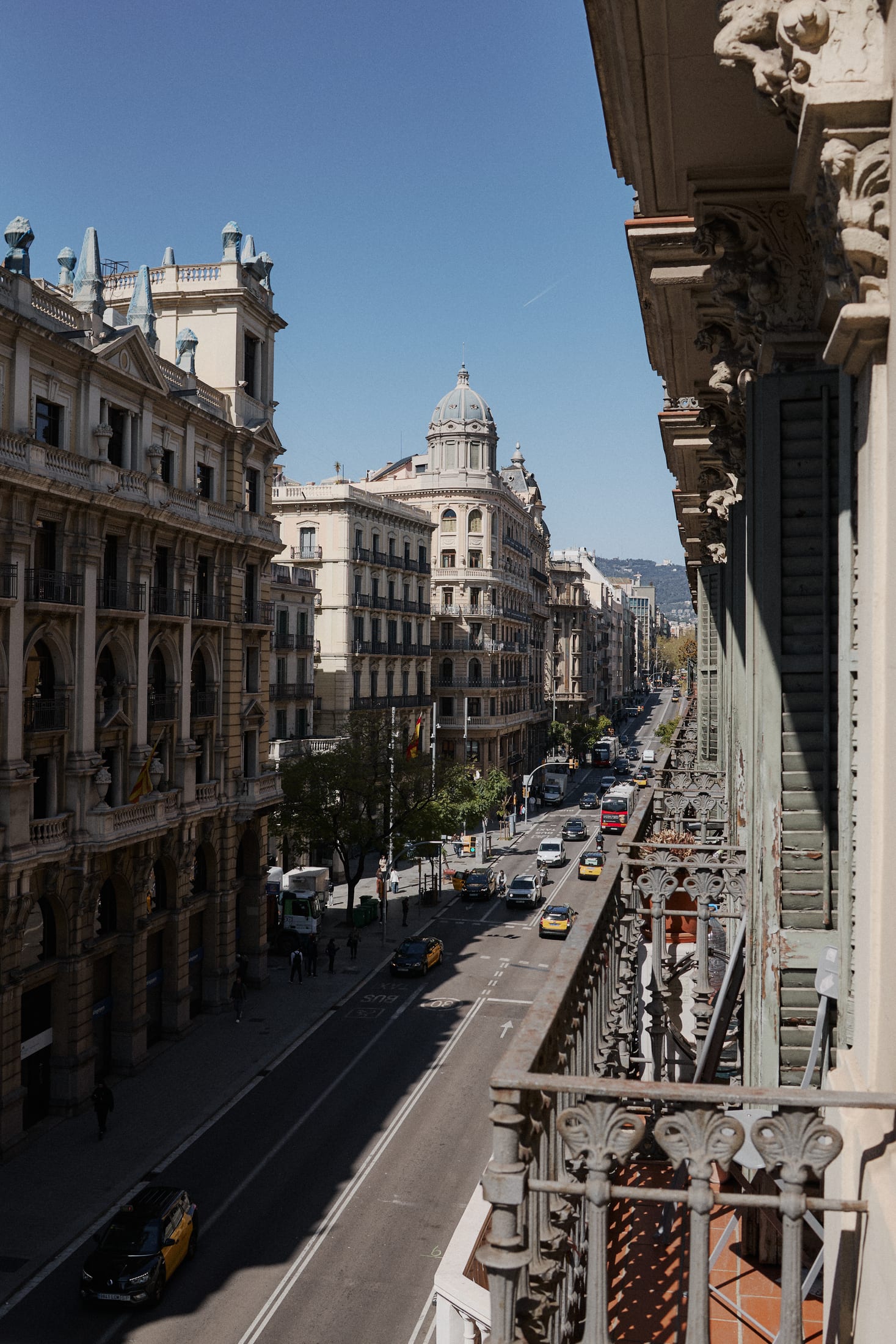 Vista del Eixample desde la vivienda