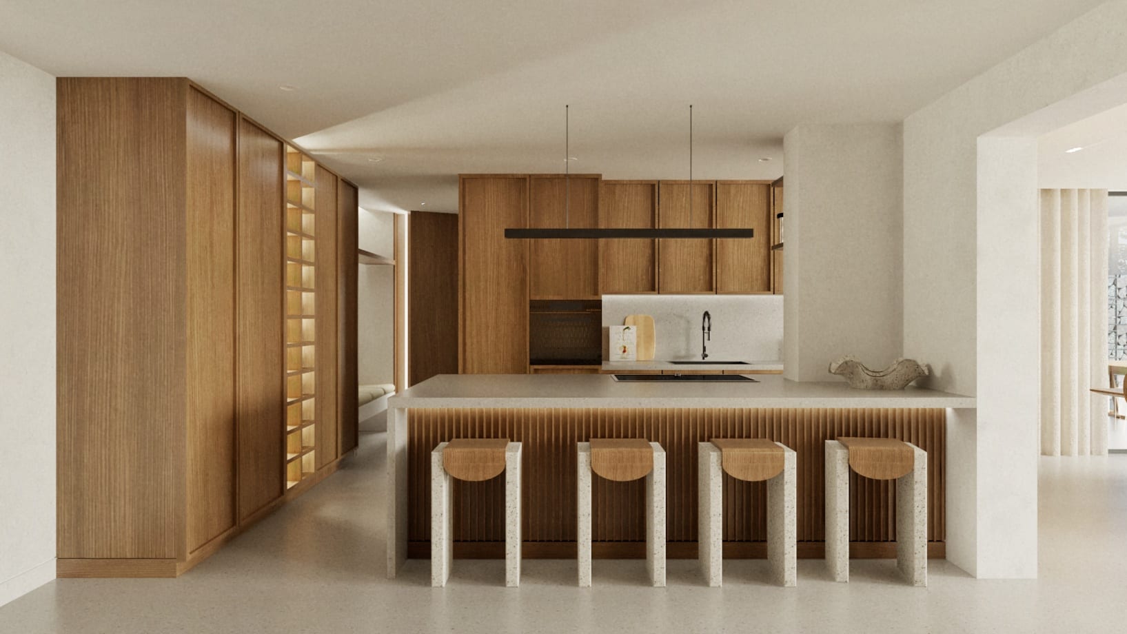 Cocina y comedor