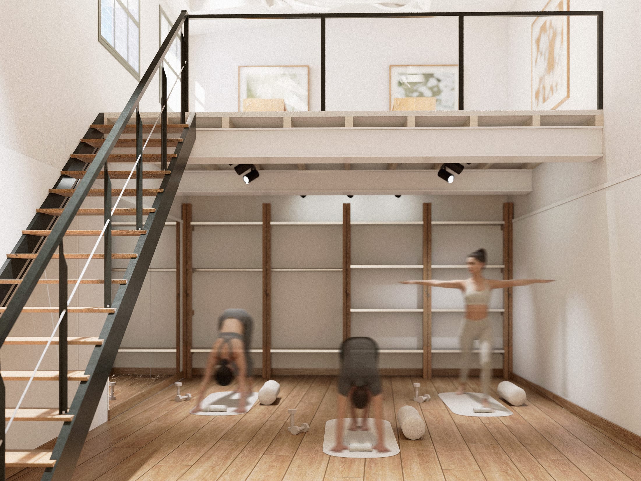 Espacio para movimiento